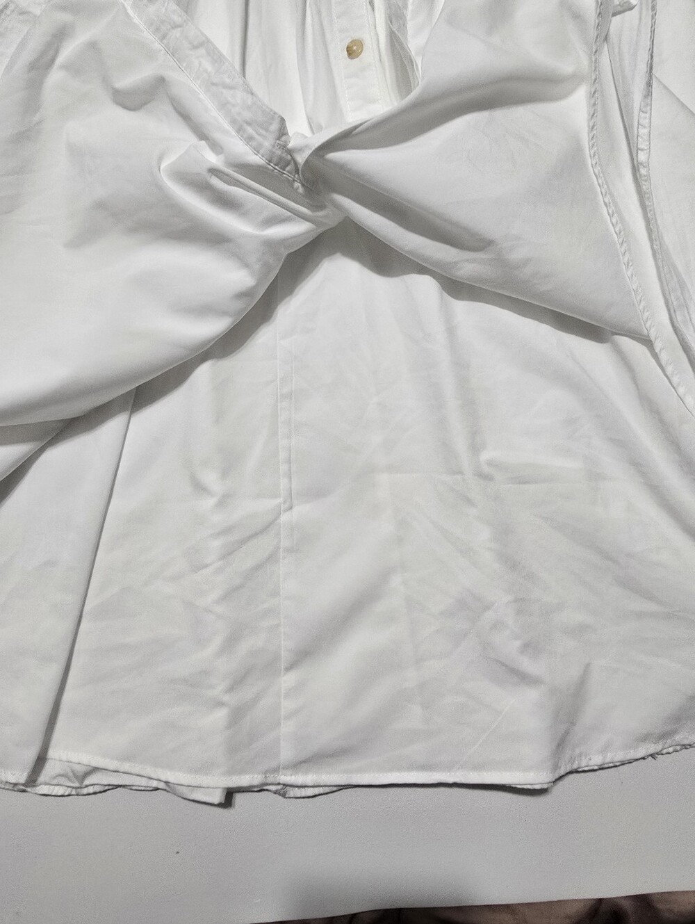 Hutch Laurel Button Up Dress V-Neck Sleeve Length Short Sleeve Size 4 - Picture 4 of 14